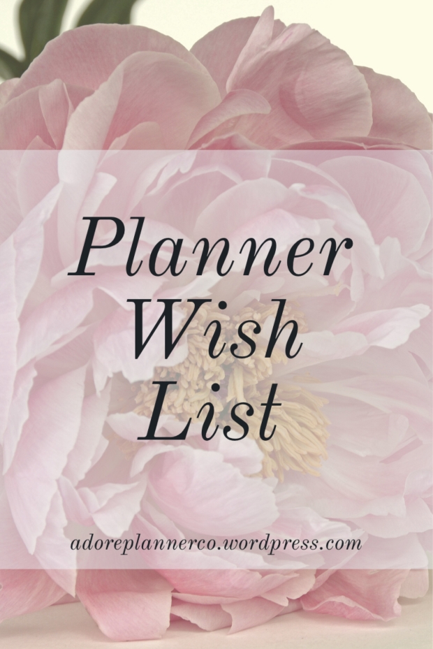 planner-wish-list